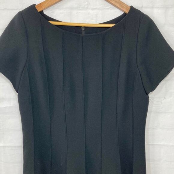 Fit & flare little black dress, NEW womens size 10 midi from JS Collections - Picture 3 of 7
